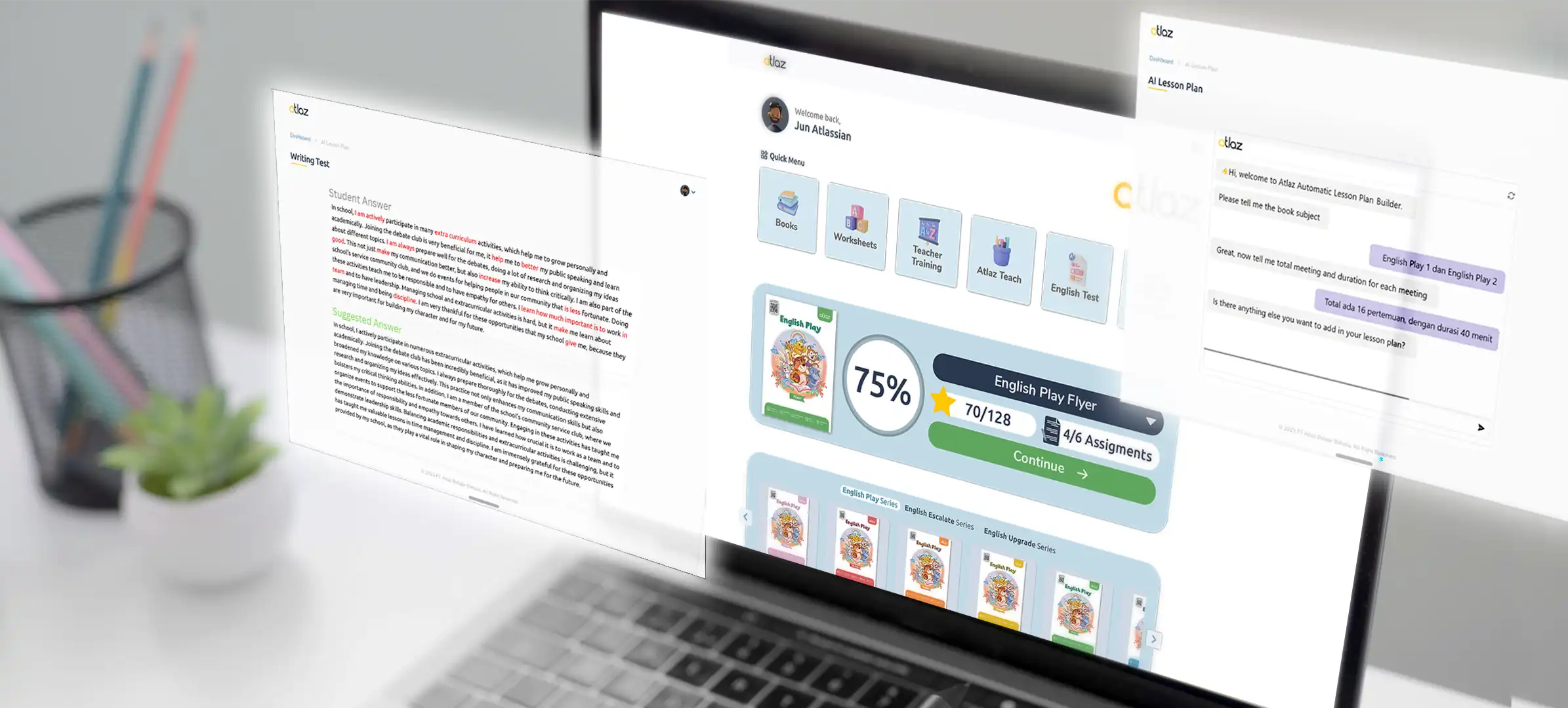 Tim Atlaz Belajar Bahasa